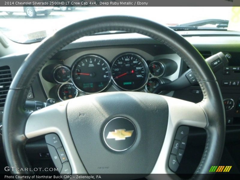 Deep Ruby Metallic / Ebony 2014 Chevrolet Silverado 2500HD LT Crew Cab 4x4