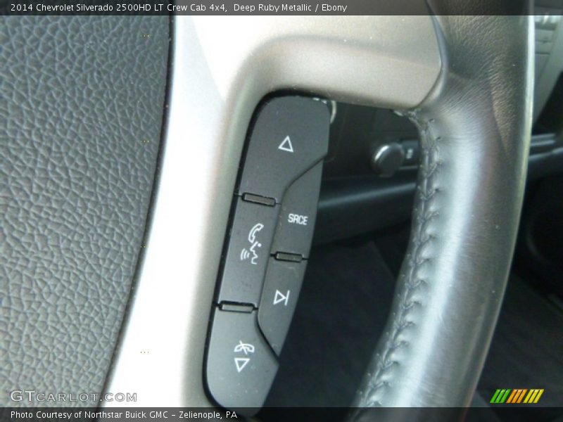 Deep Ruby Metallic / Ebony 2014 Chevrolet Silverado 2500HD LT Crew Cab 4x4