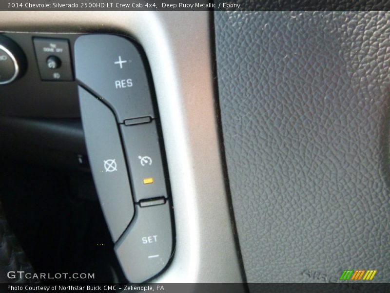 Deep Ruby Metallic / Ebony 2014 Chevrolet Silverado 2500HD LT Crew Cab 4x4