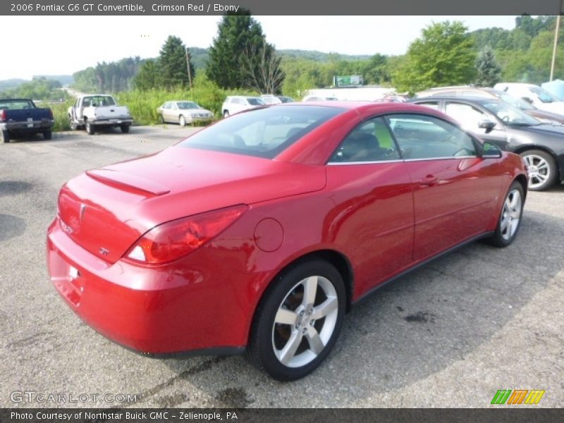 Crimson Red / Ebony 2006 Pontiac G6 GT Convertible