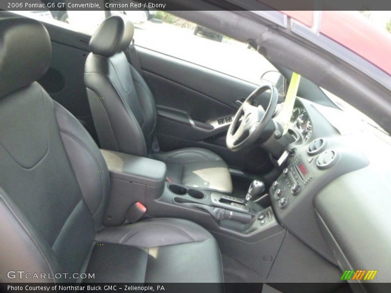 Crimson Red / Ebony 2006 Pontiac G6 GT Convertible