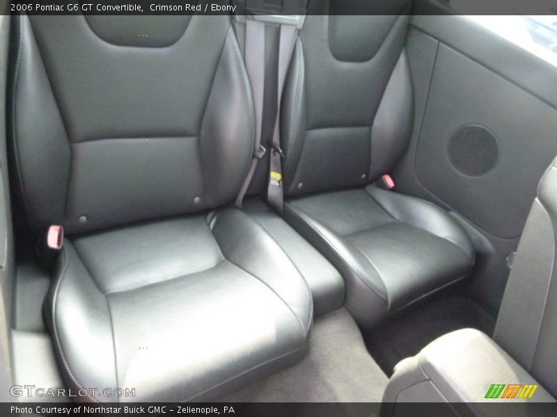 Crimson Red / Ebony 2006 Pontiac G6 GT Convertible