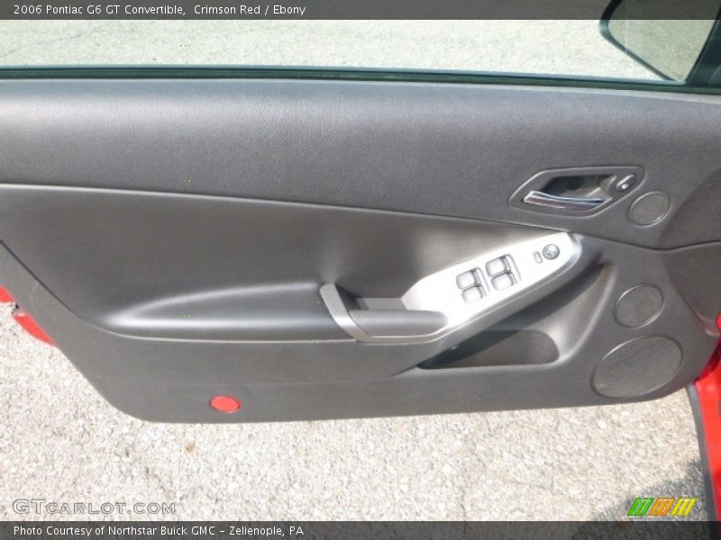 Crimson Red / Ebony 2006 Pontiac G6 GT Convertible