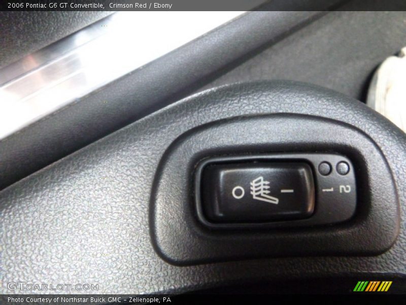 Crimson Red / Ebony 2006 Pontiac G6 GT Convertible