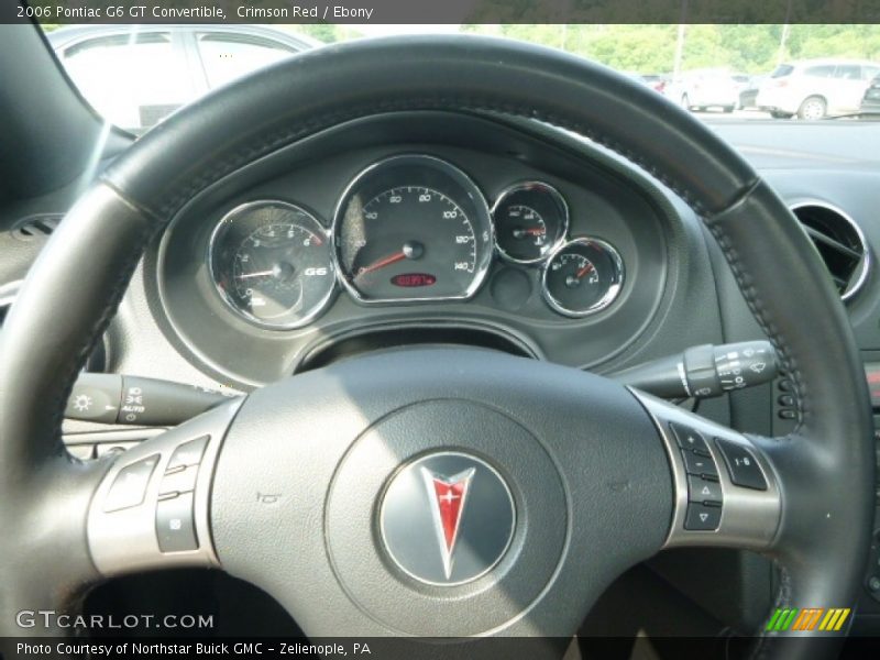 Crimson Red / Ebony 2006 Pontiac G6 GT Convertible