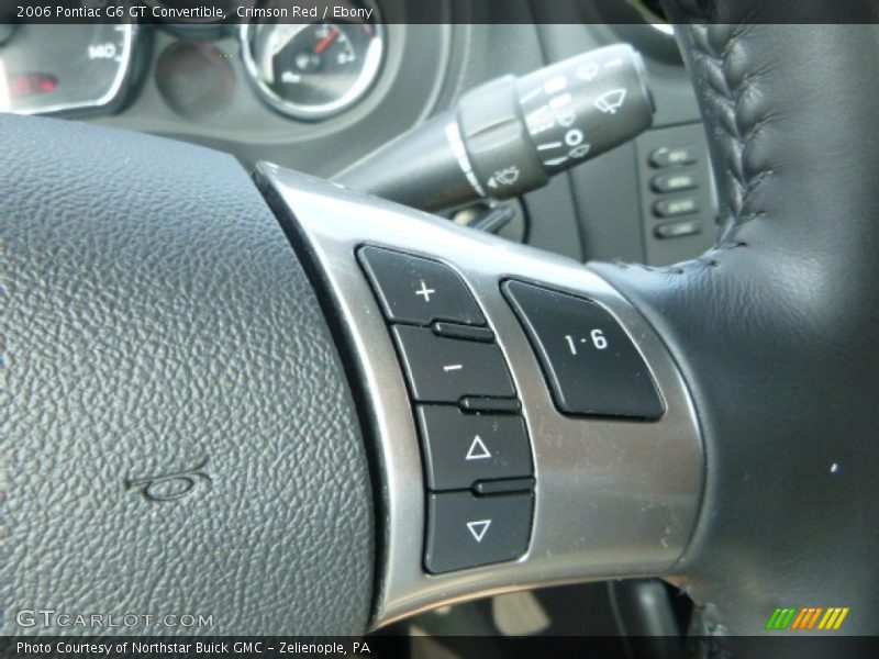 Crimson Red / Ebony 2006 Pontiac G6 GT Convertible