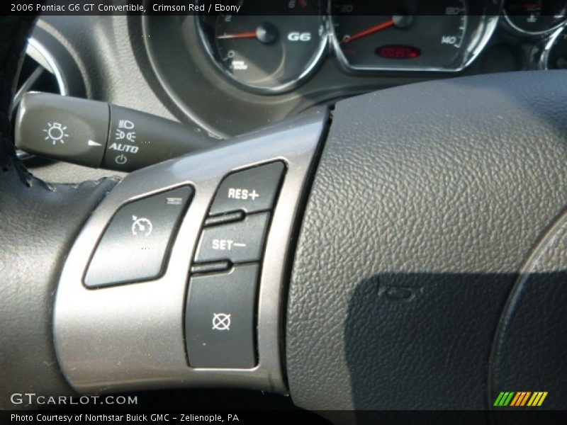 Crimson Red / Ebony 2006 Pontiac G6 GT Convertible