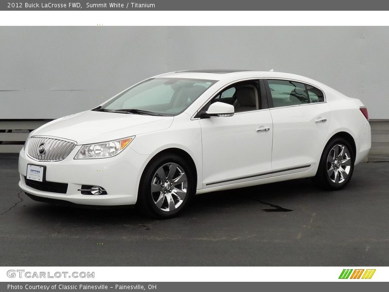 Summit White / Titanium 2012 Buick LaCrosse FWD