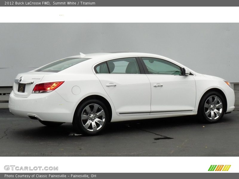 Summit White / Titanium 2012 Buick LaCrosse FWD