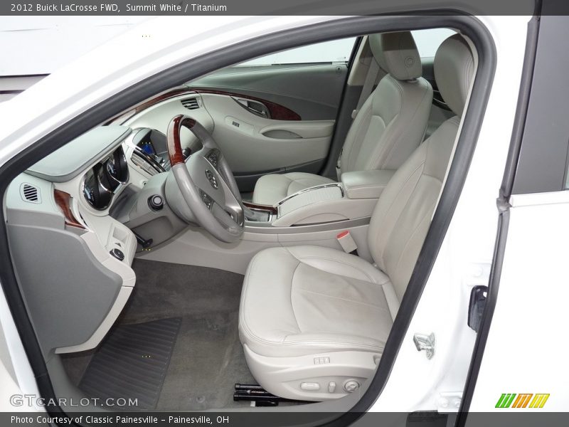 Summit White / Titanium 2012 Buick LaCrosse FWD