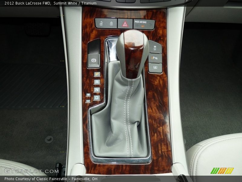 Summit White / Titanium 2012 Buick LaCrosse FWD