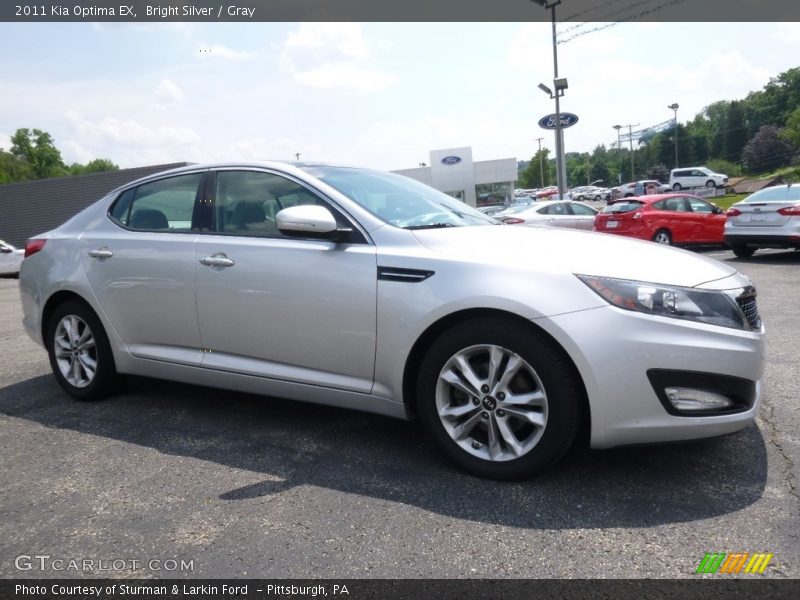 Bright Silver / Gray 2011 Kia Optima EX