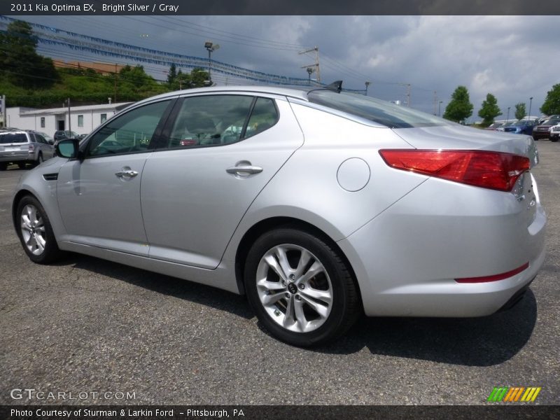 Bright Silver / Gray 2011 Kia Optima EX