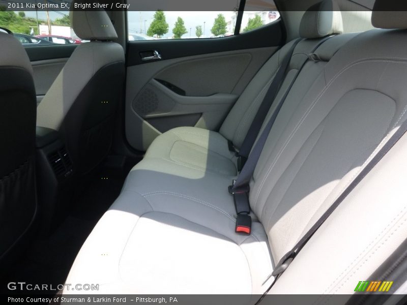 Bright Silver / Gray 2011 Kia Optima EX