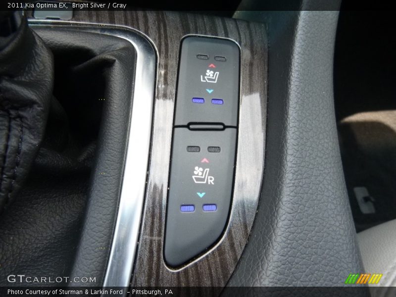 Bright Silver / Gray 2011 Kia Optima EX