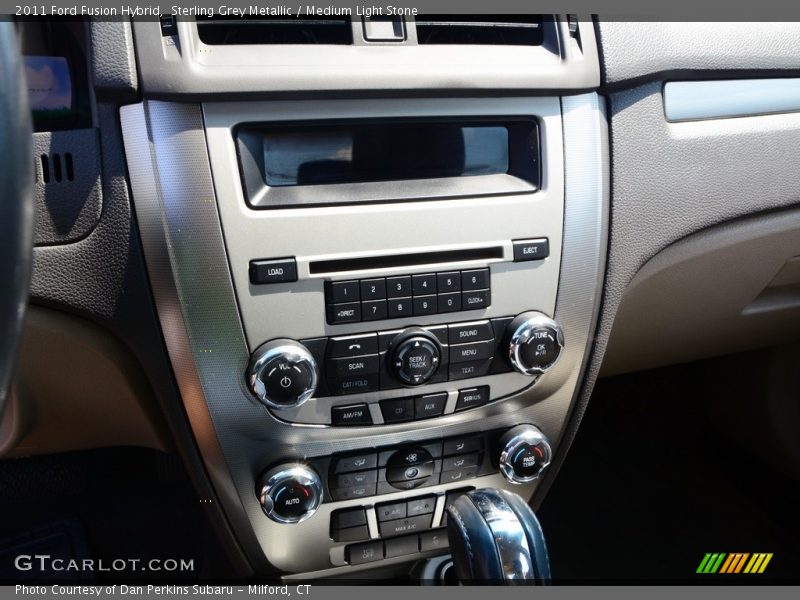 Sterling Grey Metallic / Medium Light Stone 2011 Ford Fusion Hybrid