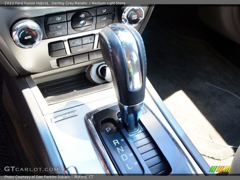 Sterling Grey Metallic / Medium Light Stone 2011 Ford Fusion Hybrid