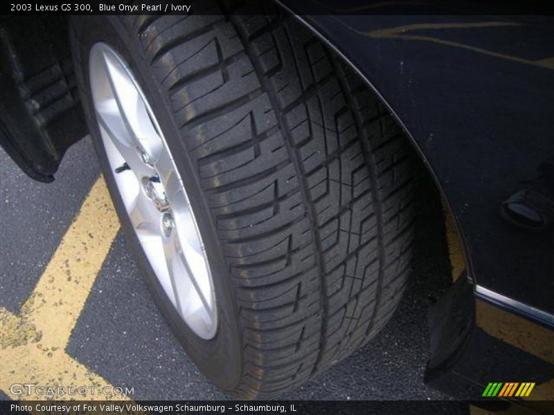 Blue Onyx Pearl / Ivory 2003 Lexus GS 300