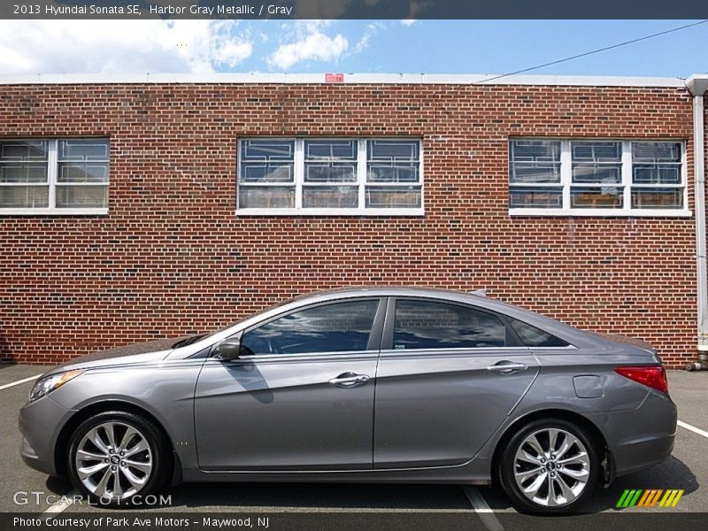 Harbor Gray Metallic / Gray 2013 Hyundai Sonata SE