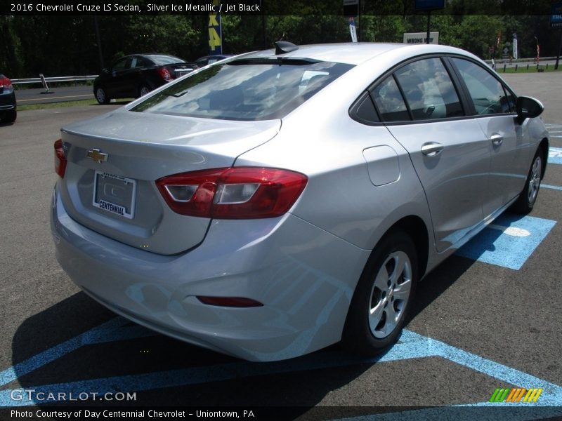 Silver Ice Metallic / Jet Black 2016 Chevrolet Cruze LS Sedan