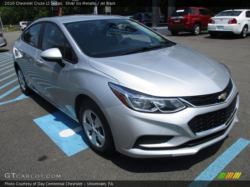 Silver Ice Metallic / Jet Black 2016 Chevrolet Cruze LS Sedan