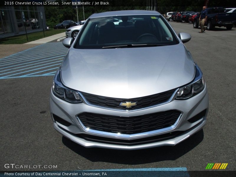 Silver Ice Metallic / Jet Black 2016 Chevrolet Cruze LS Sedan