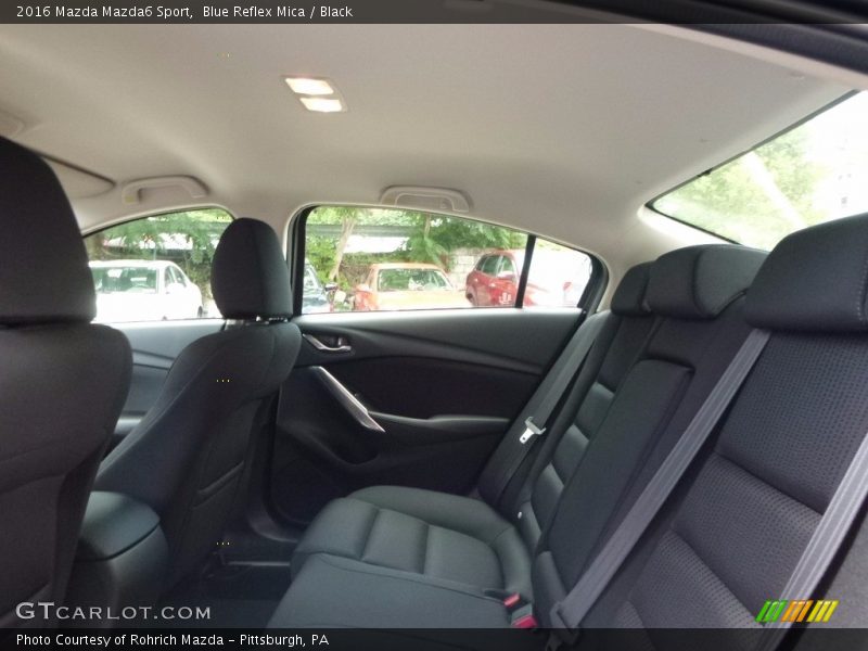 Blue Reflex Mica / Black 2016 Mazda Mazda6 Sport