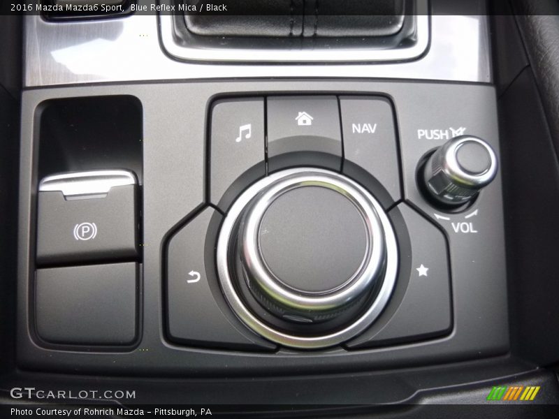 Blue Reflex Mica / Black 2016 Mazda Mazda6 Sport