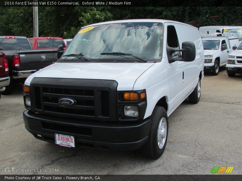 Oxford White / Medium Flint 2010 Ford E Series Van E150 Commercial