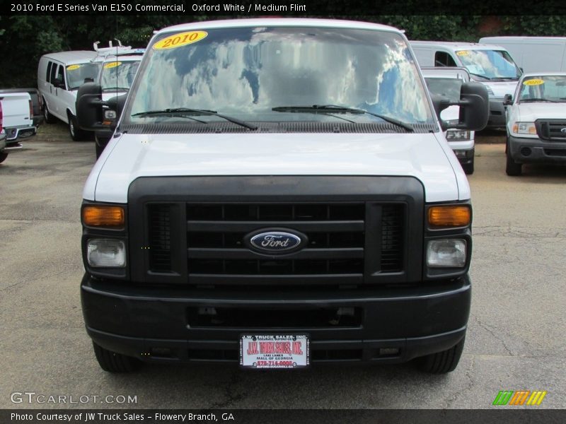 Oxford White / Medium Flint 2010 Ford E Series Van E150 Commercial