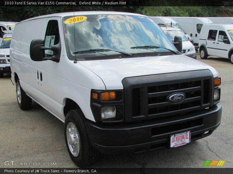 Oxford White / Medium Flint 2010 Ford E Series Van E150 Commercial