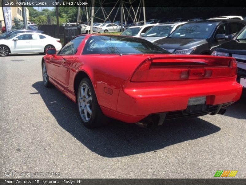 Formula Red / Ebony 1995 Acura NSX Coupe