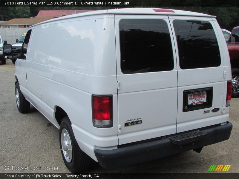 Oxford White / Medium Flint 2010 Ford E Series Van E150 Commercial