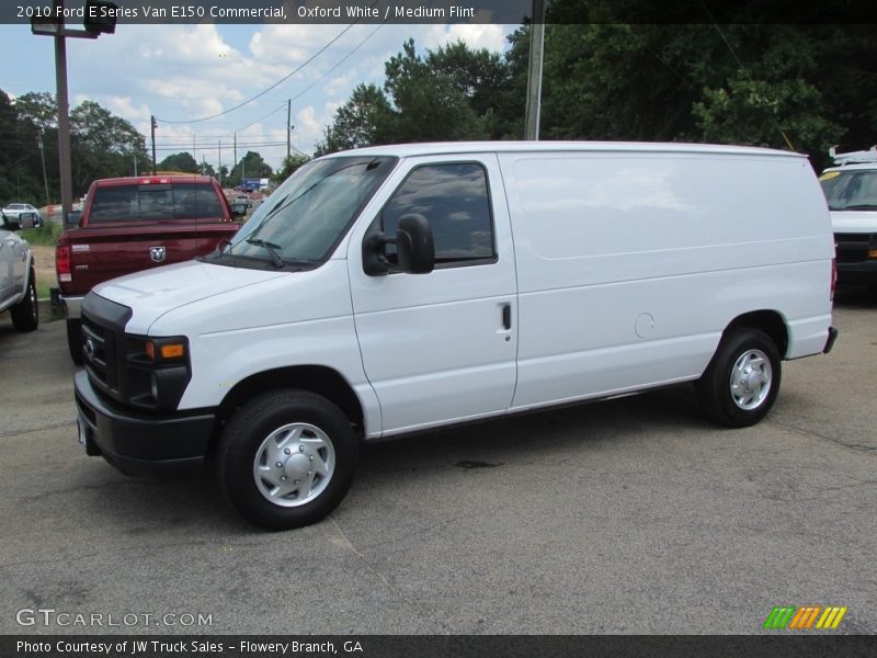 Oxford White / Medium Flint 2010 Ford E Series Van E150 Commercial