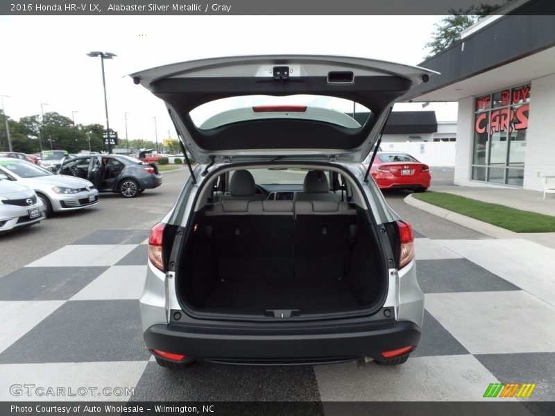 Alabaster Silver Metallic / Gray 2016 Honda HR-V LX
