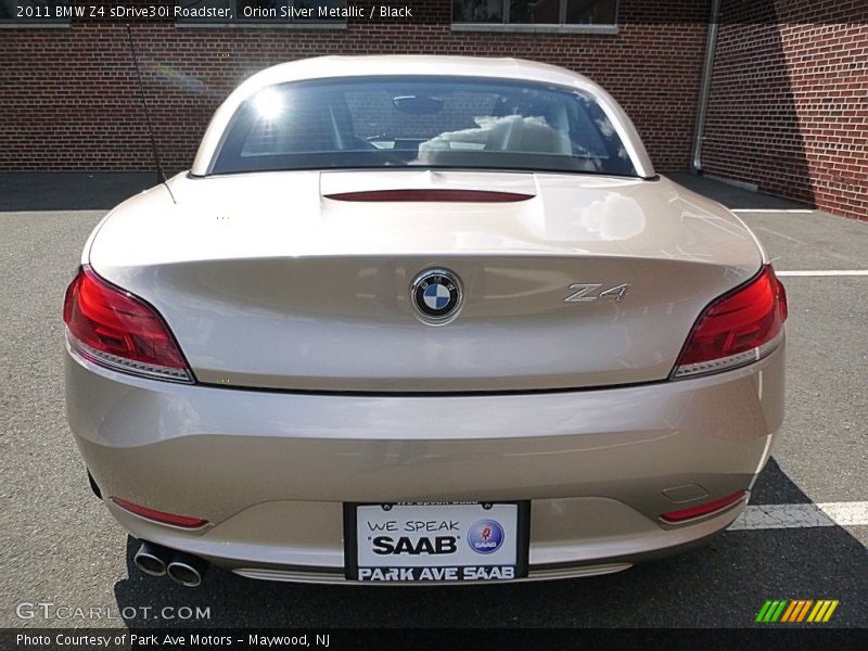 Orion Silver Metallic / Black 2011 BMW Z4 sDrive30i Roadster