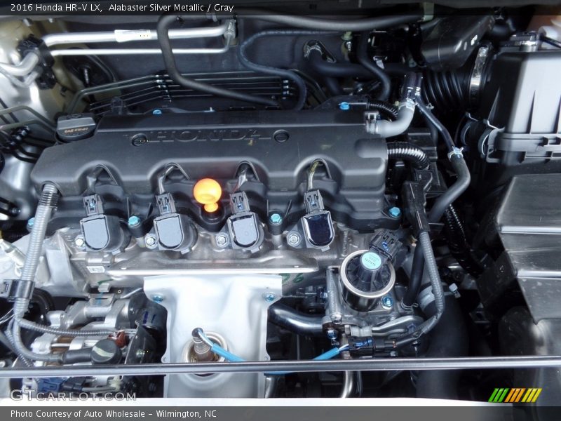 Alabaster Silver Metallic / Gray 2016 Honda HR-V LX
