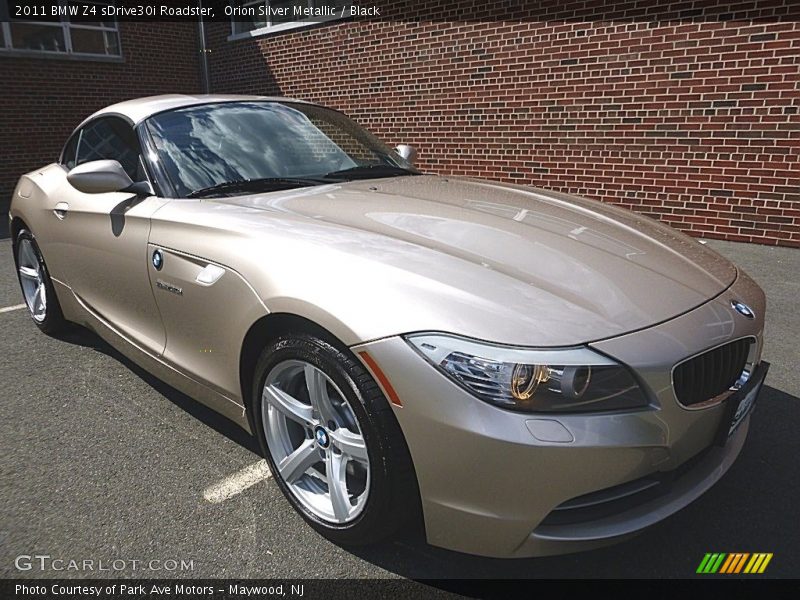 Orion Silver Metallic / Black 2011 BMW Z4 sDrive30i Roadster