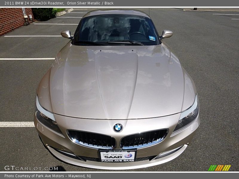Orion Silver Metallic / Black 2011 BMW Z4 sDrive30i Roadster