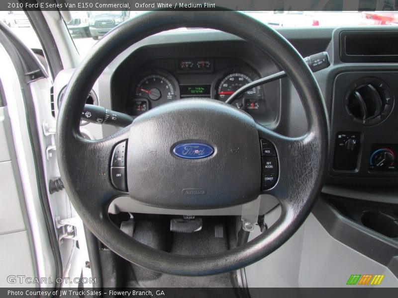 Oxford White / Medium Flint 2010 Ford E Series Van E150 Commercial