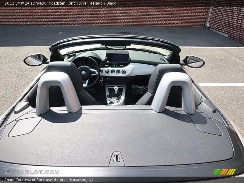 Orion Silver Metallic / Black 2011 BMW Z4 sDrive30i Roadster