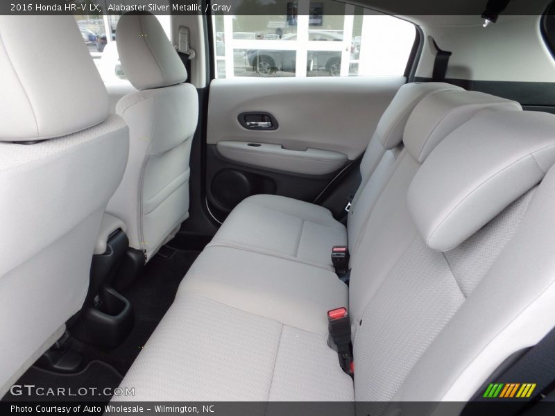 Alabaster Silver Metallic / Gray 2016 Honda HR-V LX