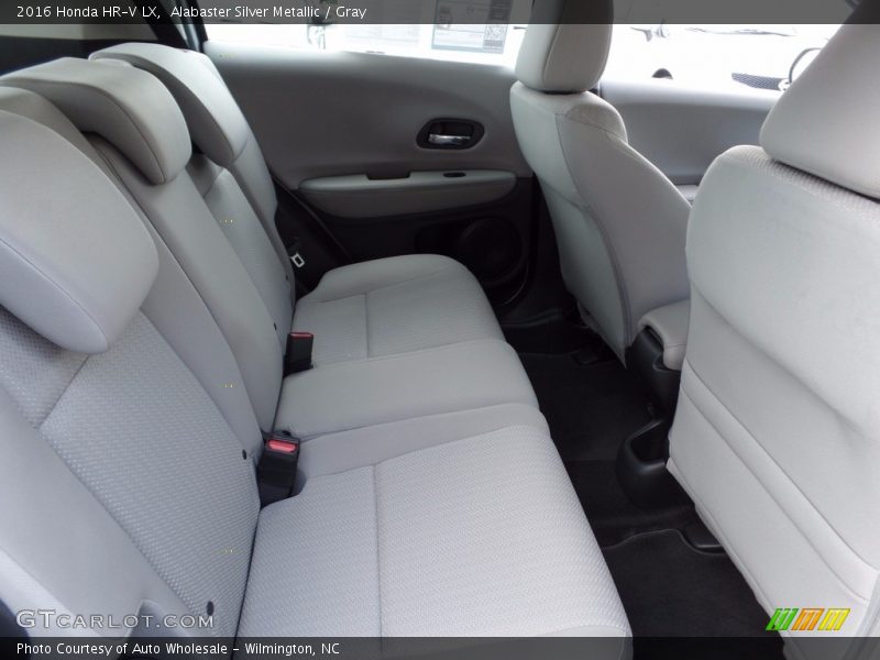 Alabaster Silver Metallic / Gray 2016 Honda HR-V LX
