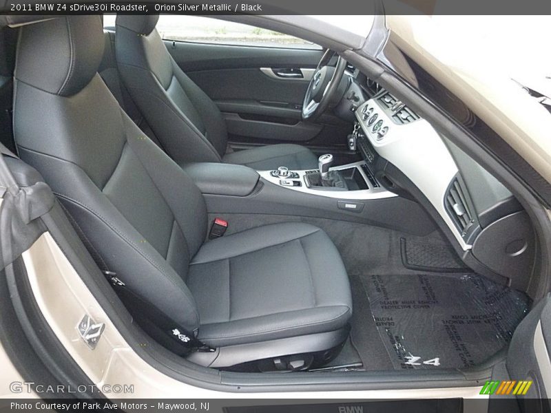 Orion Silver Metallic / Black 2011 BMW Z4 sDrive30i Roadster