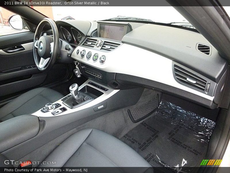 Orion Silver Metallic / Black 2011 BMW Z4 sDrive30i Roadster
