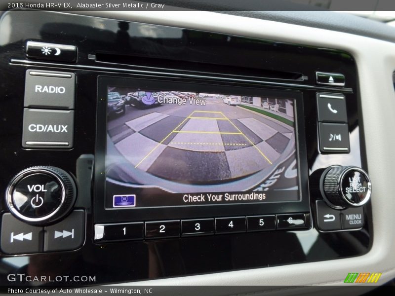 Alabaster Silver Metallic / Gray 2016 Honda HR-V LX