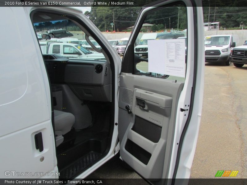 Oxford White / Medium Flint 2010 Ford E Series Van E150 Commercial