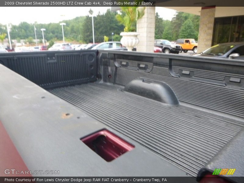 Deep Ruby Metallic / Ebony 2009 Chevrolet Silverado 2500HD LTZ Crew Cab 4x4