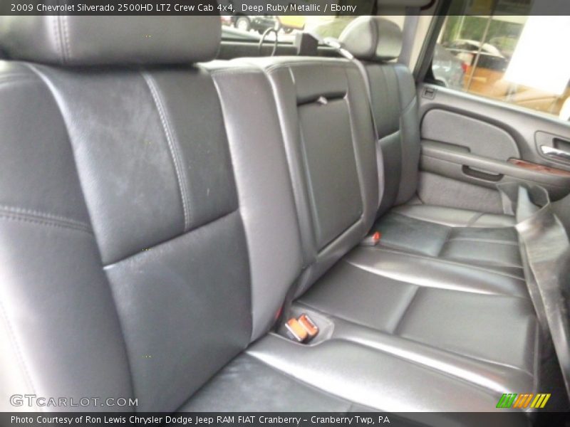 Deep Ruby Metallic / Ebony 2009 Chevrolet Silverado 2500HD LTZ Crew Cab 4x4