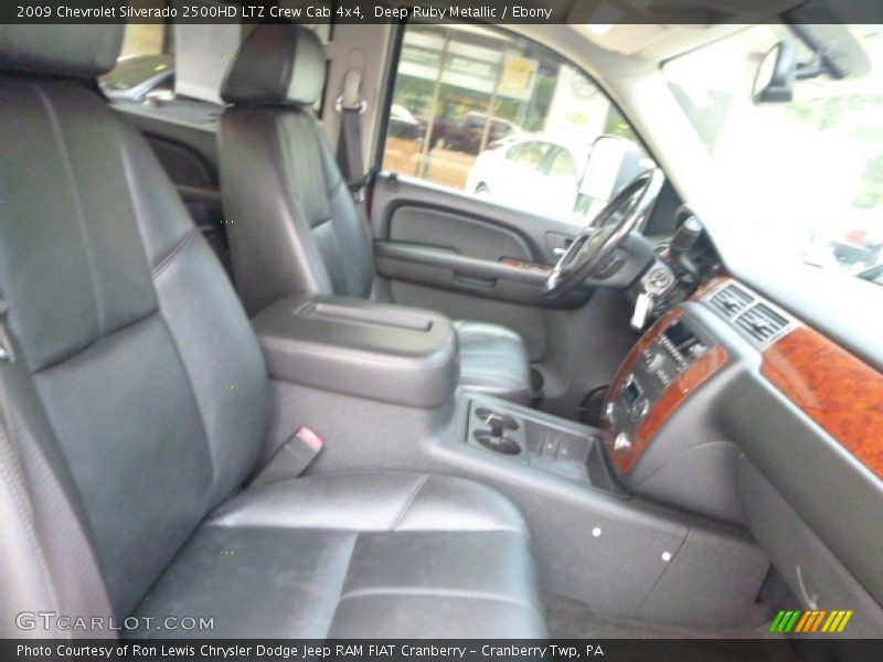 Deep Ruby Metallic / Ebony 2009 Chevrolet Silverado 2500HD LTZ Crew Cab 4x4